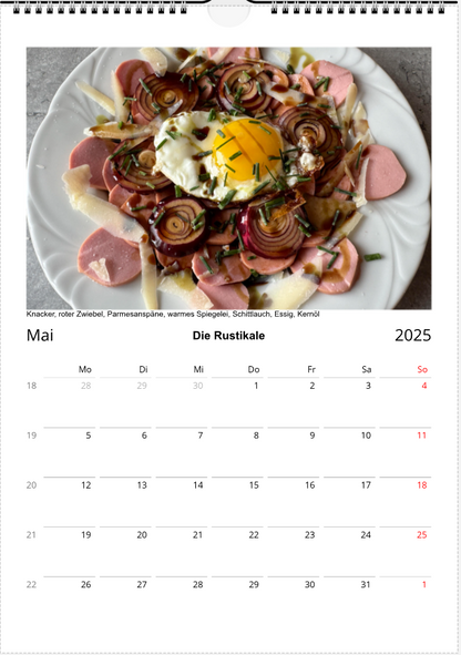 Der Essigwurst Kalender 2025