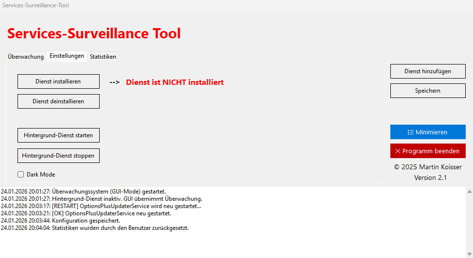Services-Surveillance Tool